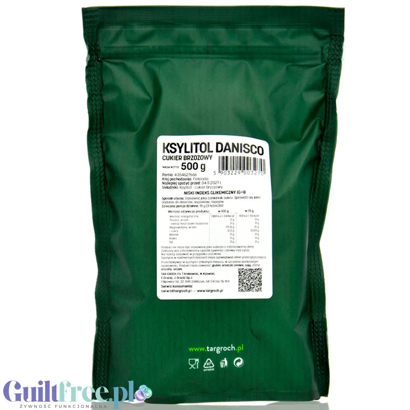 Targroch Ksylitol Danisco Brzozowy 0,5kg - fiński ksylitol z brzozy kryształ - Image 2