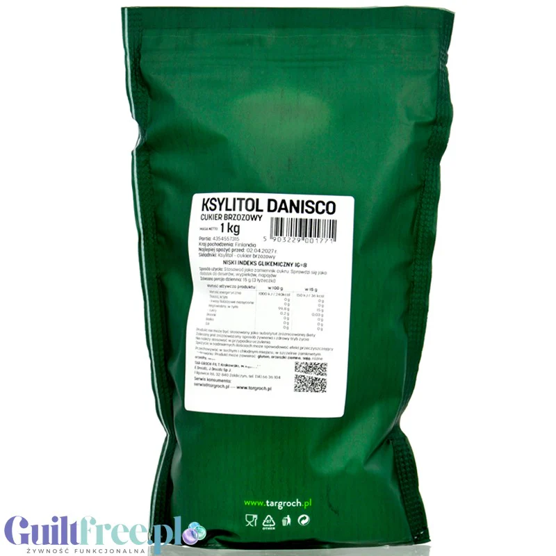 Targroch Ksylitol Danisco Brzozowy 1kg - fiński ksylitol cukier brzozowy IG8 - Image 2