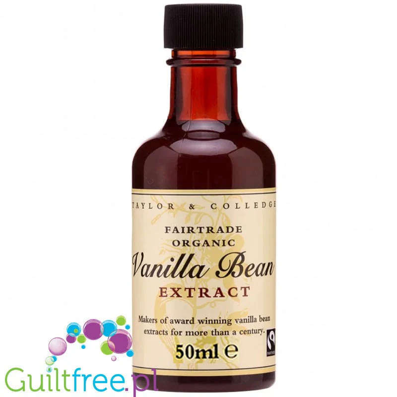 Taylor & Colledge Bourbon Bio Vanile Extract 50ml - organiczny ekstrakt wanilii burbońskiej z Australii