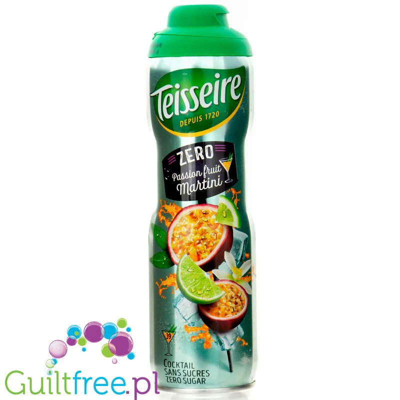 Teisseire 0% Passion Fruit Martini - syrop do rozcieńczania bez cukru