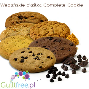 Lenny & Larry Complete Cookie, Chocolate Chip - Wegańskie Ciacho Proteinowe - Image 3