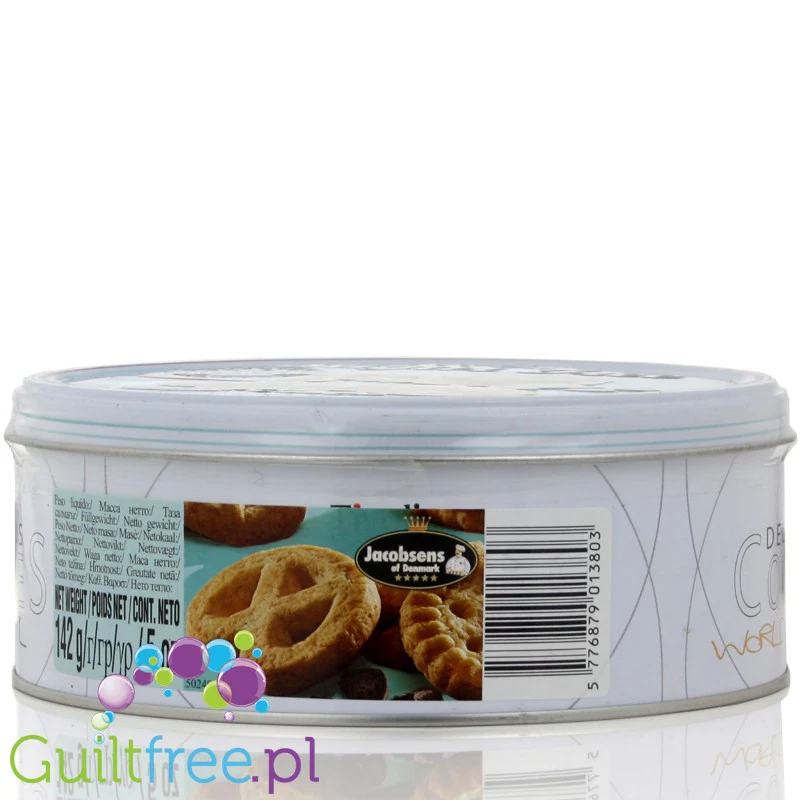 Jacobsens Tivoli Delicieux Biscuits - oryginalne duńskie ciastka maślane bez cukru w pieknej puszce - Image 3