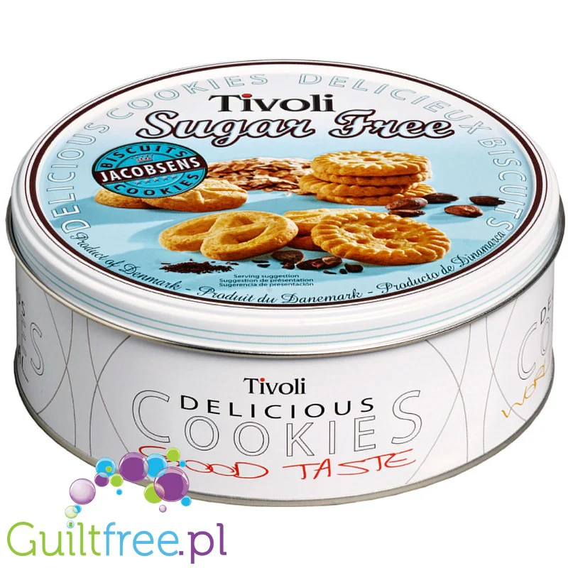 Jacobsens Tivoli Delicieux Biscuits - oryginalne duńskie ciastka maślane bez cukru w pieknej puszce - Image 7