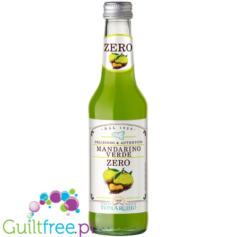 Tomarchio Mandarino Verde Zero Zuccheri - włoska lemoniada bez dodatku cukru z sycylijską zieloną mandarynką - Image 2