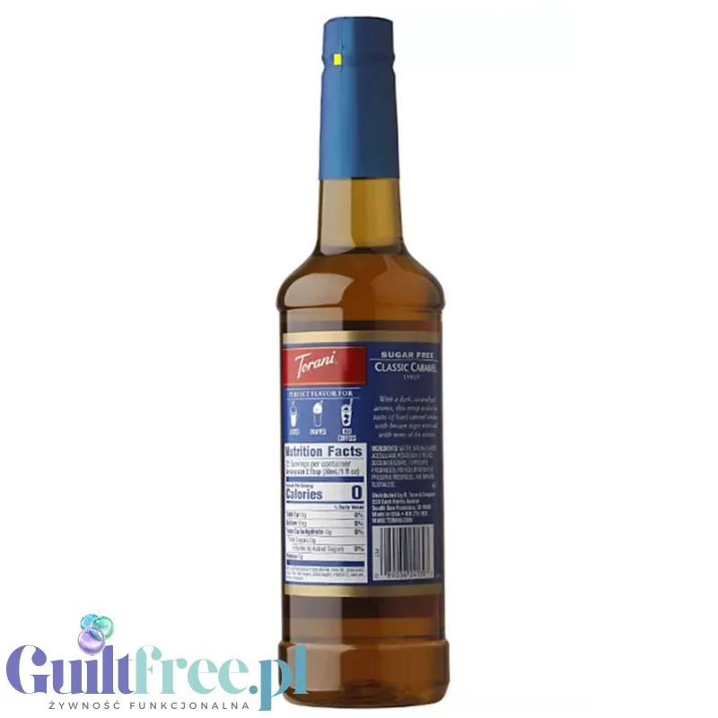 Torani Almond Roca 0,75L - syrop do kawy bez cukru o smaku migdałowo-czekoladowo-karmelowym - Image 2