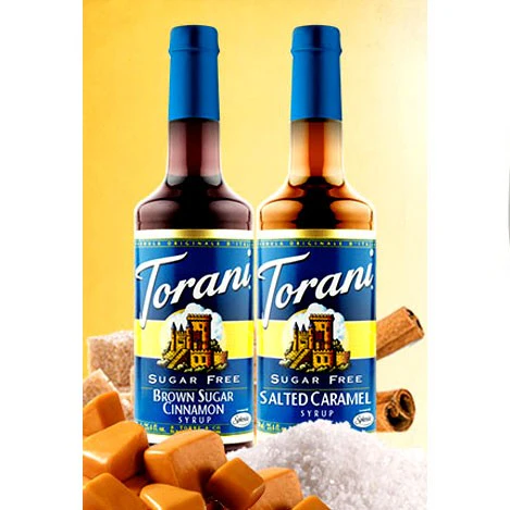 Torani Brown Sugar & Cinnamon 0,75L - syrop do kawy bez cukru o smaku Brązowy Cukier & Cynamon - Image 5