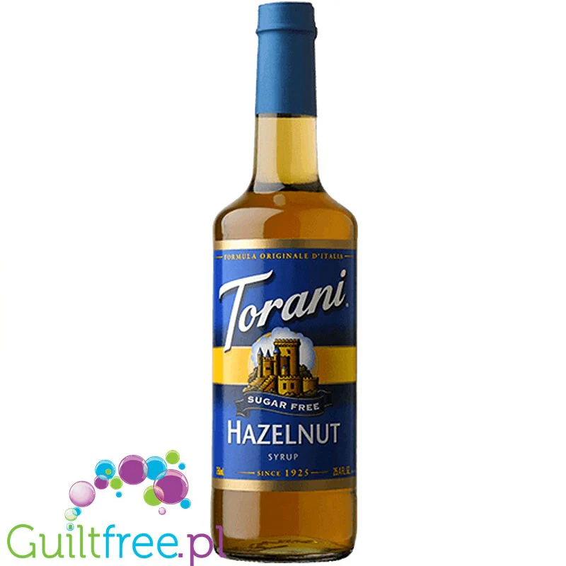Torani Hazelnut 0,75L - syrop do kawy bez cukru o smaku orzechowym - Image 3
