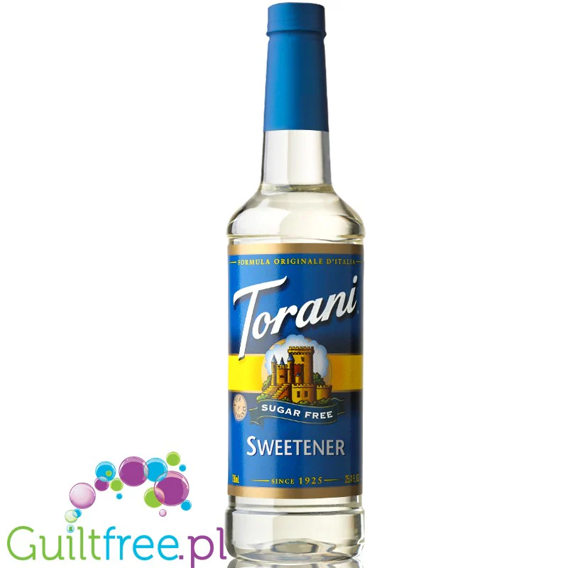 Torani Sweetener 0,75L - czysty syrop słodzący niearomatyzowany