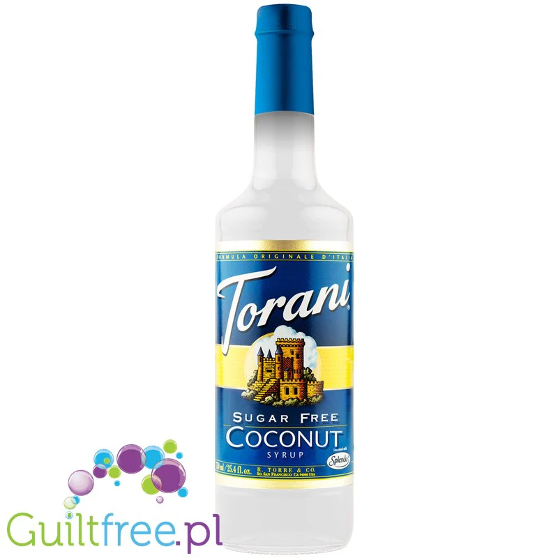Torani Coconut 0,75L - syrop do kawy bez cukru o smaku kokosowym - Image 2