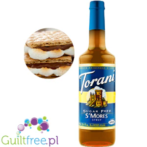 Torani S'mores 0,75L - syrop do kawy bez cukru i kalorii