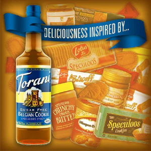 Torani Belgian Cookie 0,75L - syrop do kawy bez cukru, smak Speculoos - Image 2