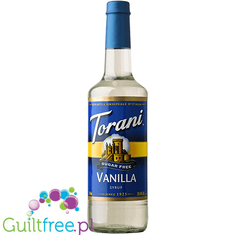 Torani Vanilla 0,75L - syrop do kawy bez cukru o smaku waniliowym - Image 2