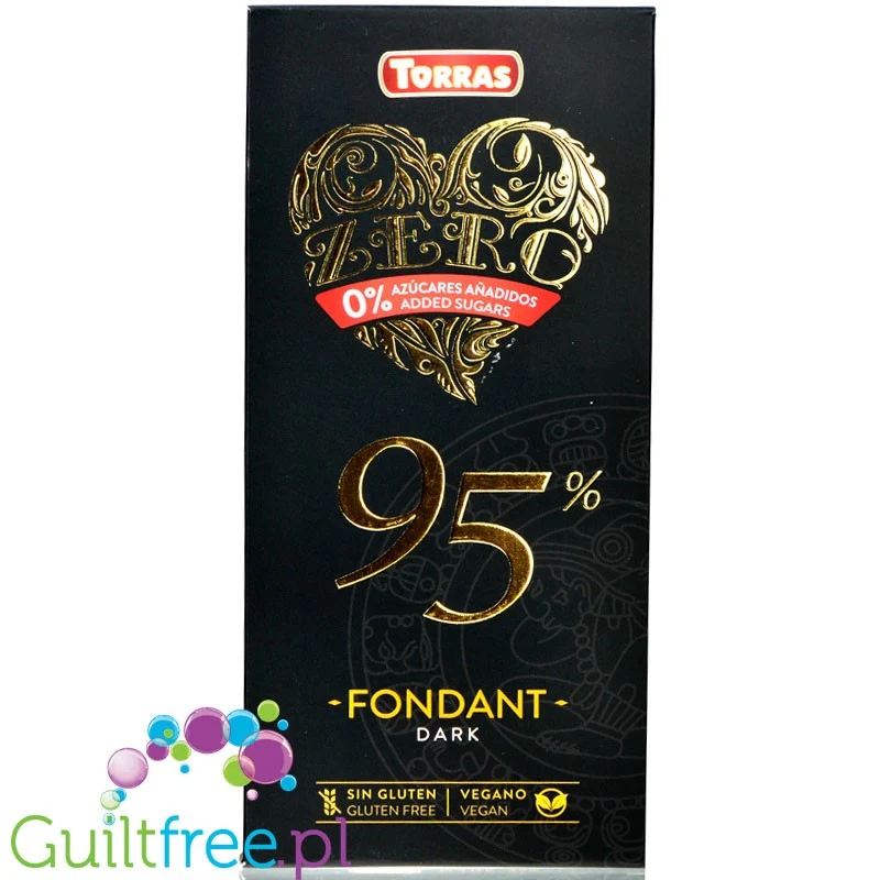 Torras Dark Fondant 95% - czekolada gorzka bez cukru