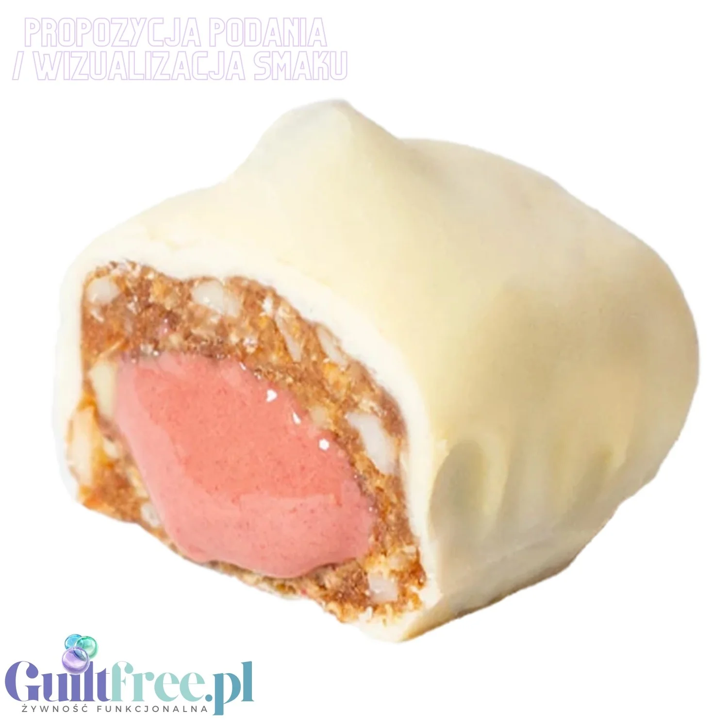 Treatfuls Berrylicious, Babe! - wegańskie organiczne batoniki bez dodatku cukru z makadamia i malinami - Image 2