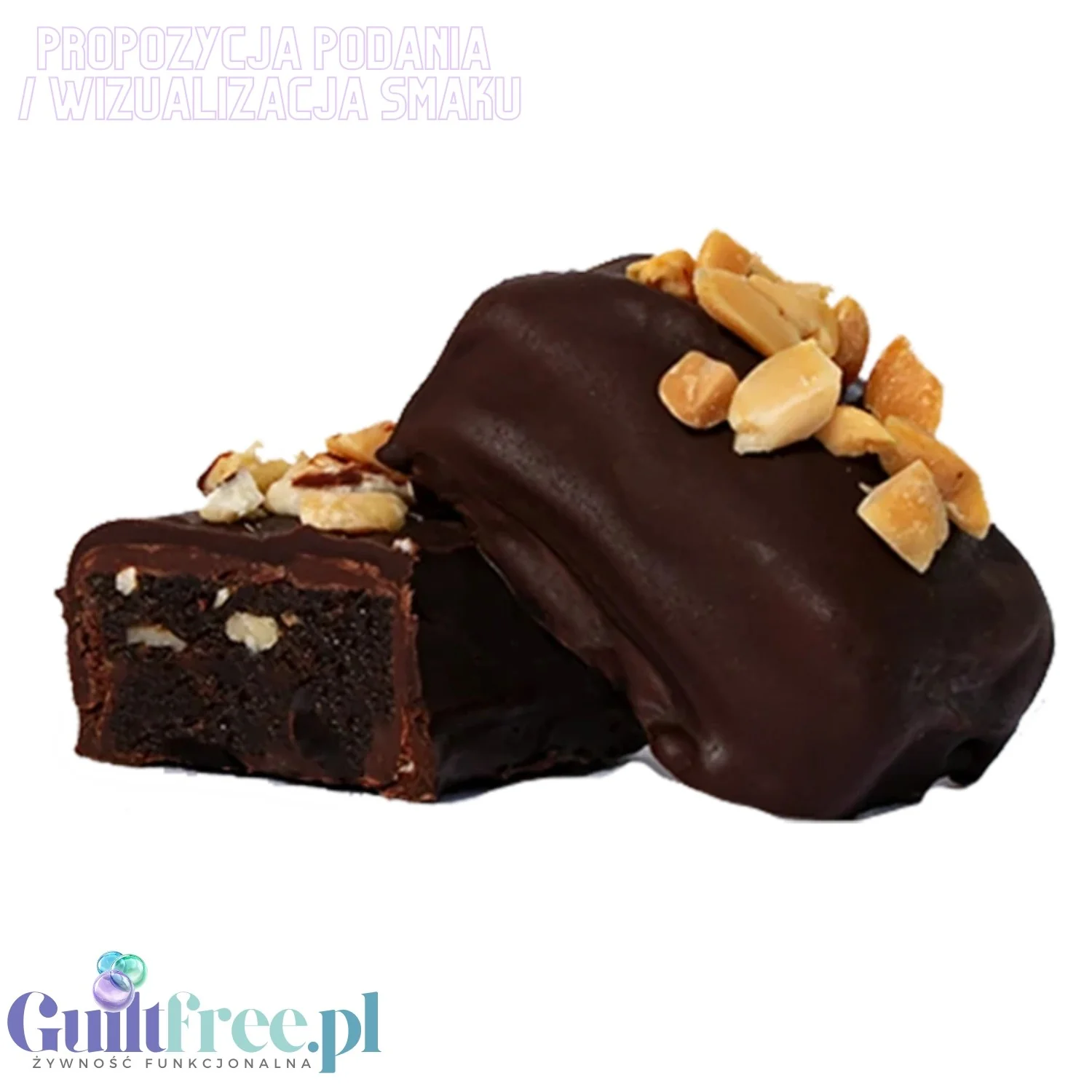 Treatfuls Call Me Nuts wegański organiczny baton z orzechów laskowych i nerkowca z gorzką czekoladą - Image 7