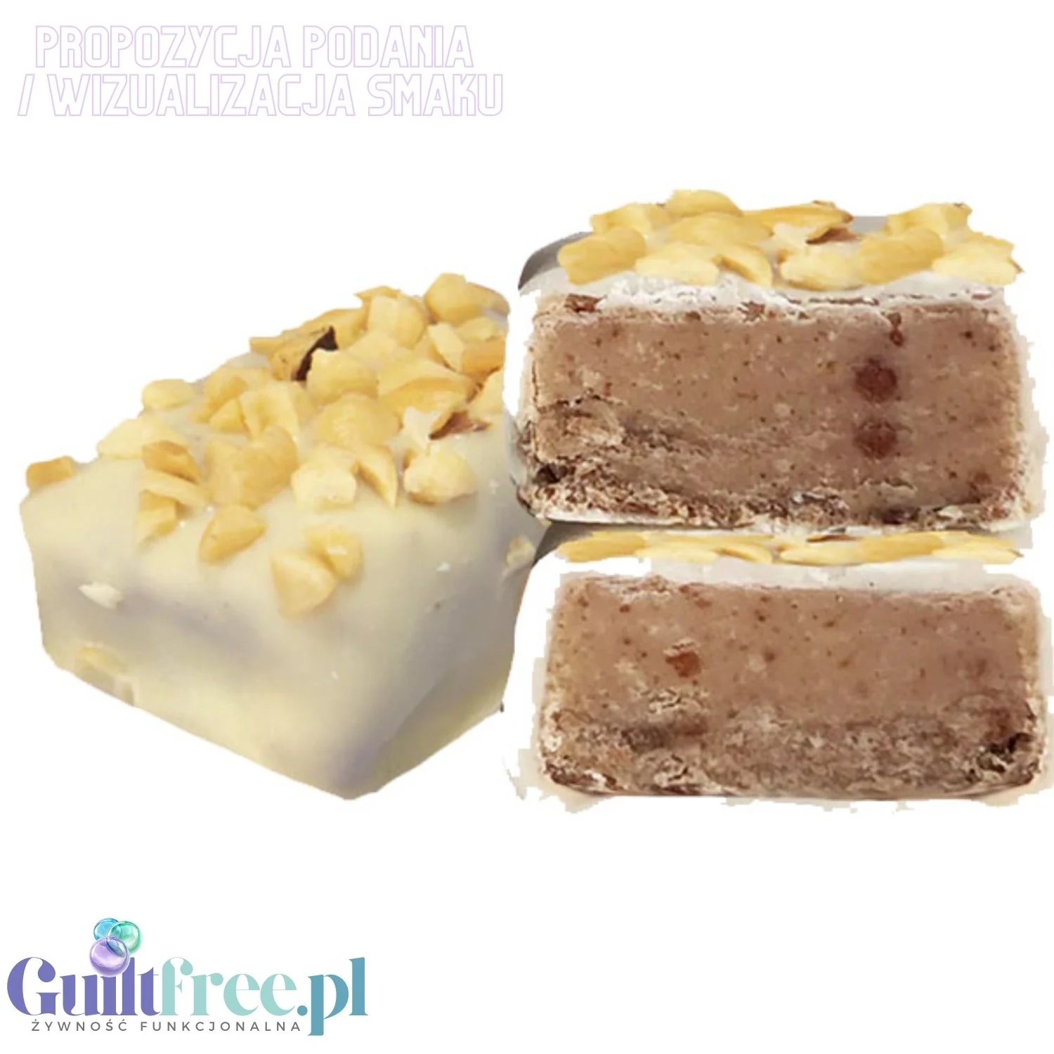 Treatfuls Healthier Than Your Last Relationship - wegański batonik organiczny z orzechami laskowymi i białą polewą z ksylitolem - Image 10