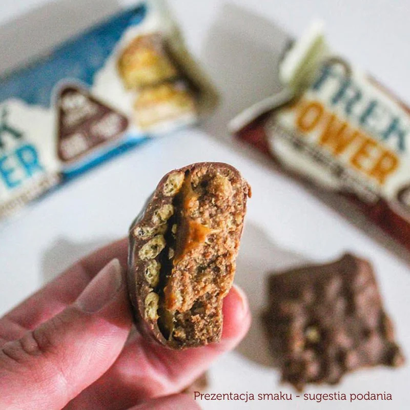 Trek Power Protein Bar Millionaire Shortbread - wegański baton proteinowy 15g białka bez słodzików - Image 3