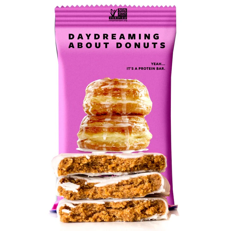 TRUBAR Daydreaming About Donuts - wegański baton białkowy bez soi, glutenu i słodzików - Image 2