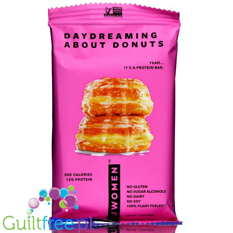 TRUBAR Daydreaming About Donuts - wegański baton białkowy bez soi, glutenu i słodzików - Image 3