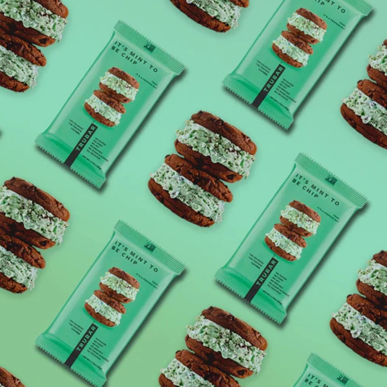 TRUBAR It's Mint to Be Chip - wegański baton proteinowy bez soi, glutenu i słodzików - Image 4