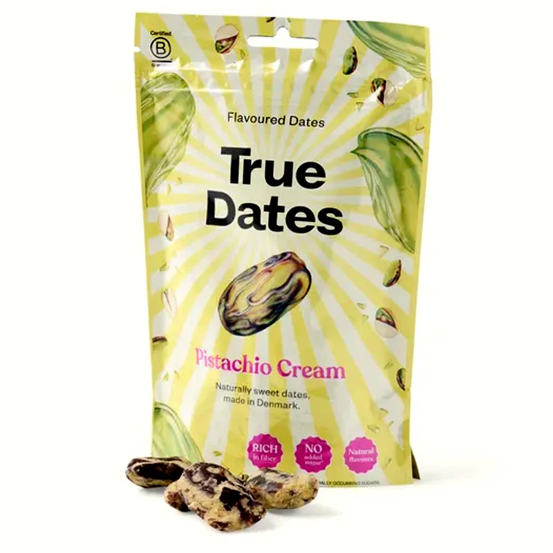 True Dates Pistachio Cream - daktyle nadziewane kremem pistacjowym bez dodatku cukru - Image 9