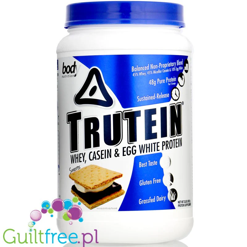 Trutein  S'mores - odżywka białkowa z WPI, WPC, kazeiną i albuminą jaj