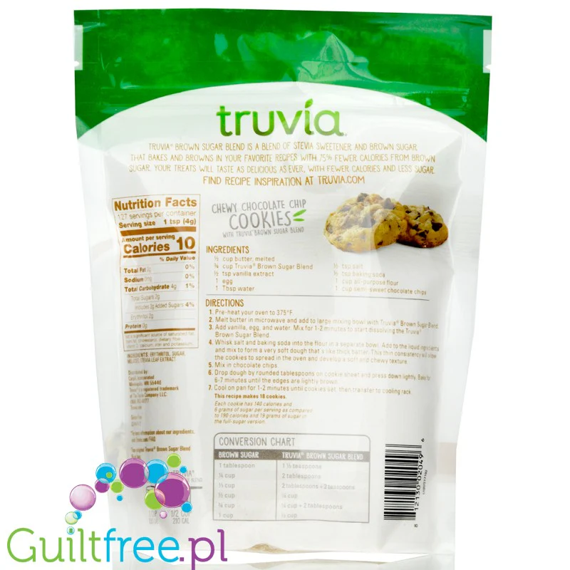 Truvia Brown Sugar Blend - mieszanka słodząca ze stewią i brązowym cukrem - Image 2