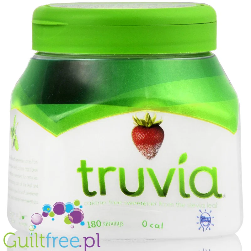 Truvia Stevia Leaf 270g UK -  naturalny słodzik w kryształkach 0kcal ze stewią i erytrytolem
