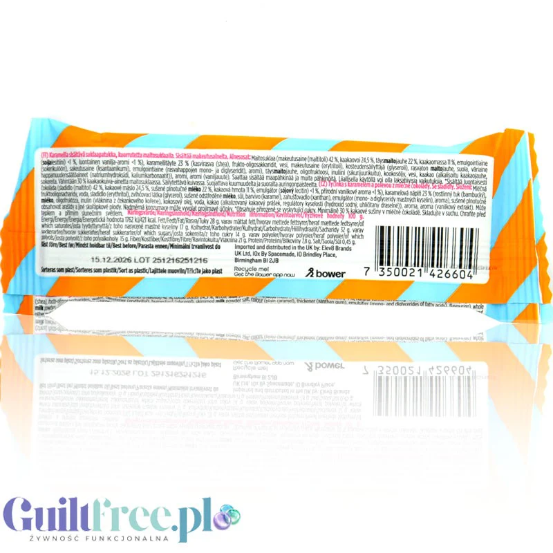 Tweek Creamy Caramel Bar - miękki baton bez cukru i glutenu, Czekolada z karmelem - Image 2
