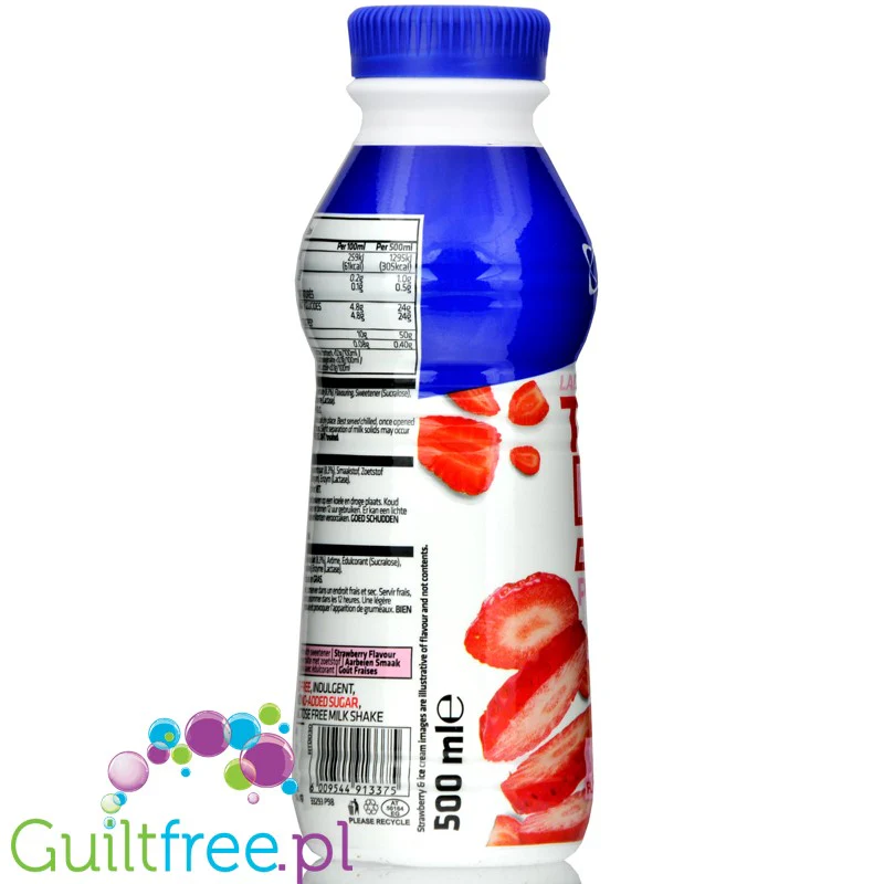 USN Trust 50 Strawberry - 50g białka, bezlaktozowy szejk proteinowy bez cukru - Image 3