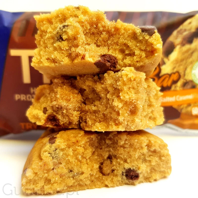 USN Trust Protein Cookie Bar Salted Caramel - karmelowe ciacho proteinowe 15g białka - Image 2