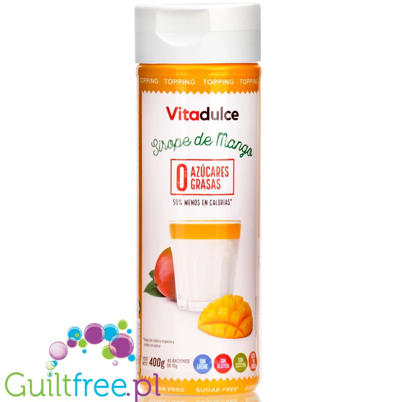 VitaDulce Mango - bardzo gęsta polewa / sos bez cukru