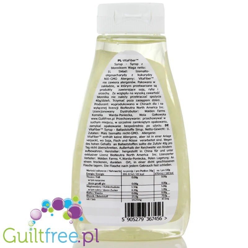 VitaFiber™ Syrop - Naturalny Słodzik 70% Błonnika - Image 3