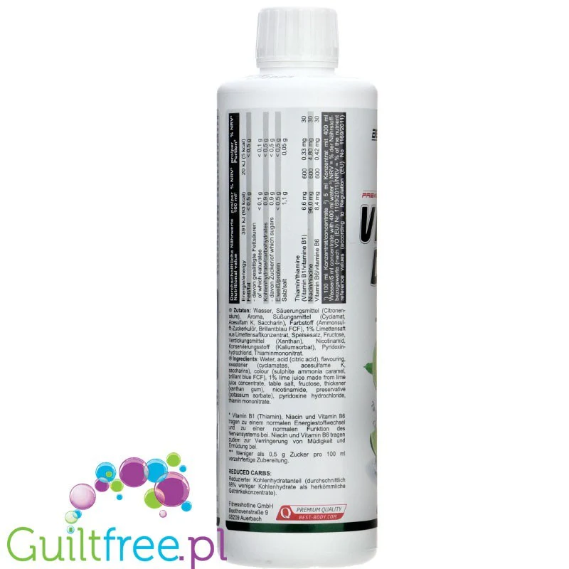 Vital Drink Cactus 1L - koncentrat bez cukru z witaminami, Opuncja Figowa - Image 2