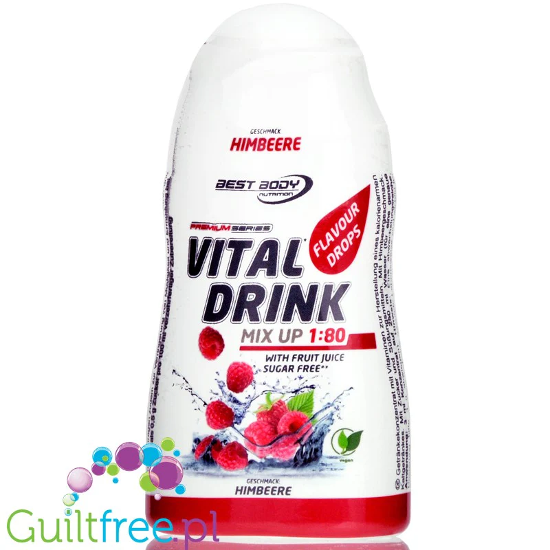 Vital Drink Malina skoncentrowany smacker do wody z witaminami