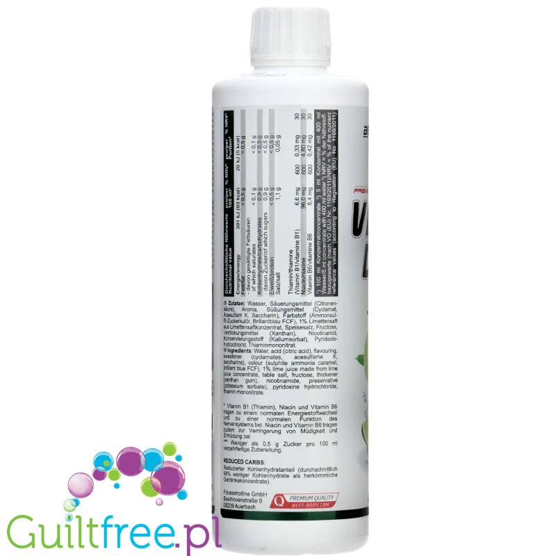 Vital Drink Multifruit 500ml - koncentrat bez cukru z witaminami - Image 2
