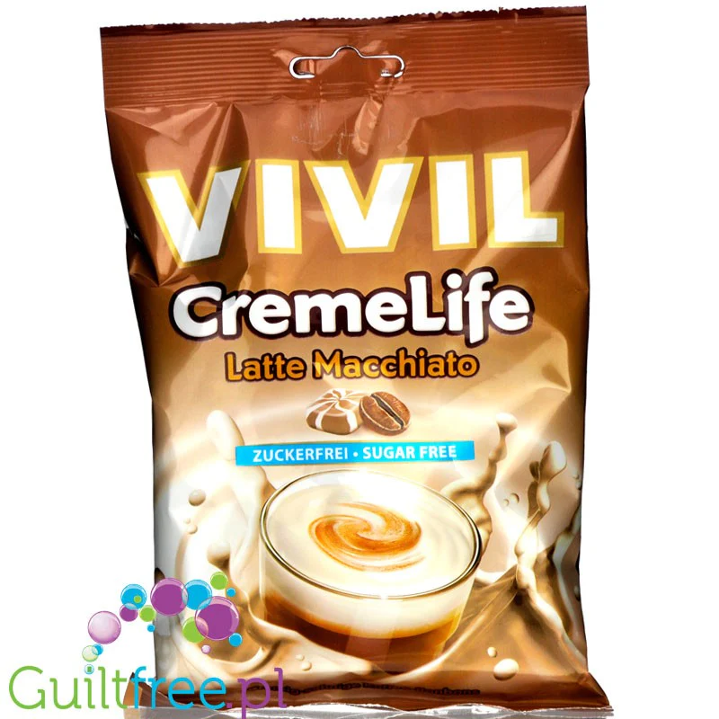 Vivil Cremelife Latte Macchiato cukierki bez cukru