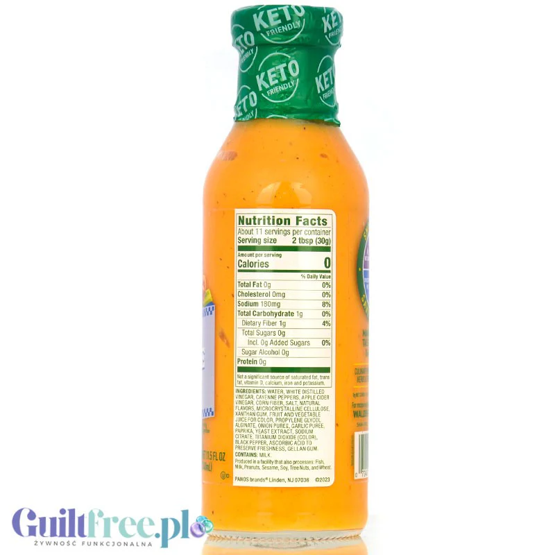 Walden Farms Chicken Dip'n Sauce Buffalo Bleu USA - 0kcal dressing zero bez sukralozy - Image 2