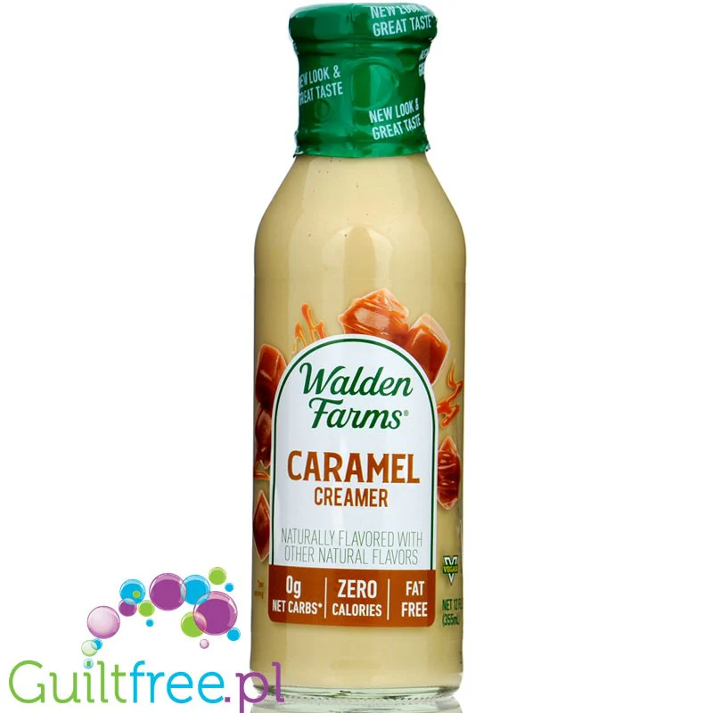 Walden Farms Coffee Creamer Caramel USA - 0kcal, a la karmelowa śmietanka, ze stewią i erytrolem - Image 4