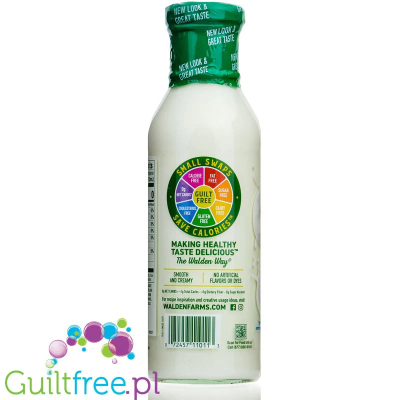 Walden Farms Coffee Creamer Original USA - zabielacz do kawy bez cukru, ze stewią i erytrolem - Image 2