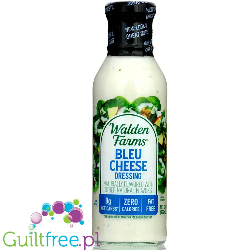 Walden Farms Dressing, Bleu Cheese USA - 0kcal, sos sałatkowy o smaku sera pleśniowego, bez sukralozy - Image 4