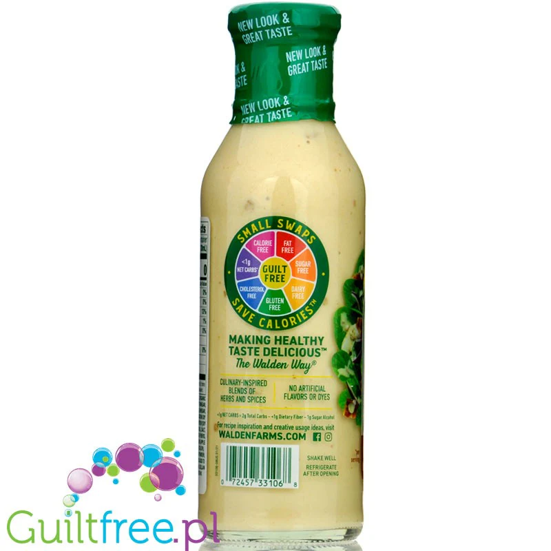 Walden Farms Dressing, Creamy Bac'n USA - 0 kcal, dressing śmietanowo-bekonowy bez sukralozy - Image 2