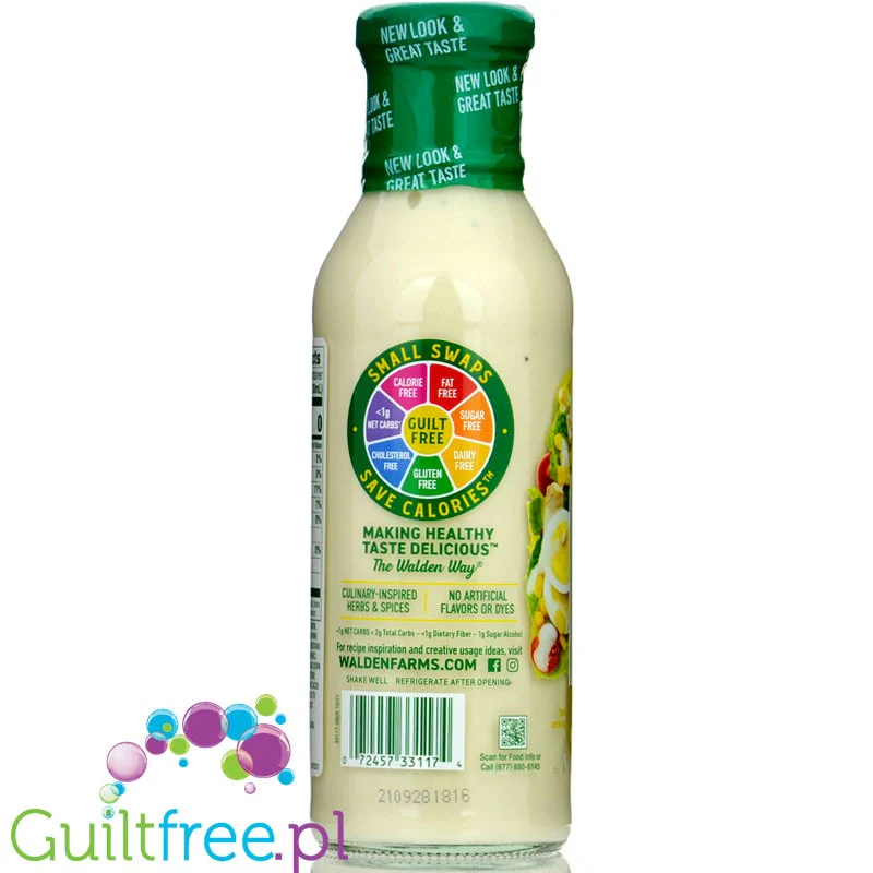 Walden Farms Dressing, Sweet Onion USA - 0kcal słodki dressing cebulowy zero kalorii ze stewią - Image 2