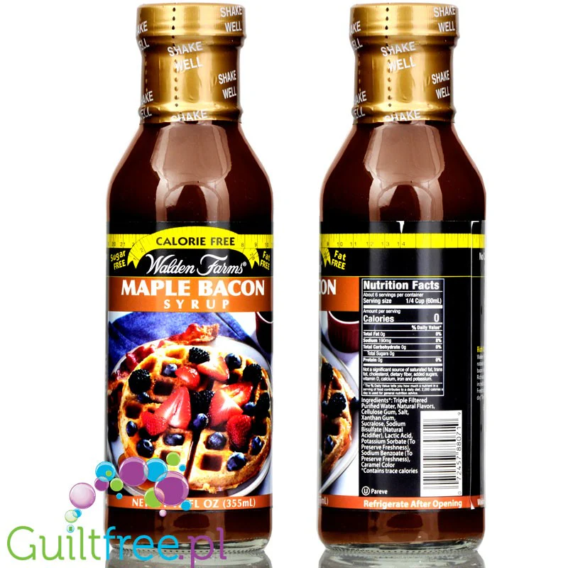 Walden Farms Maple Bacon - syrop klonowo-bekonowy zero kcal