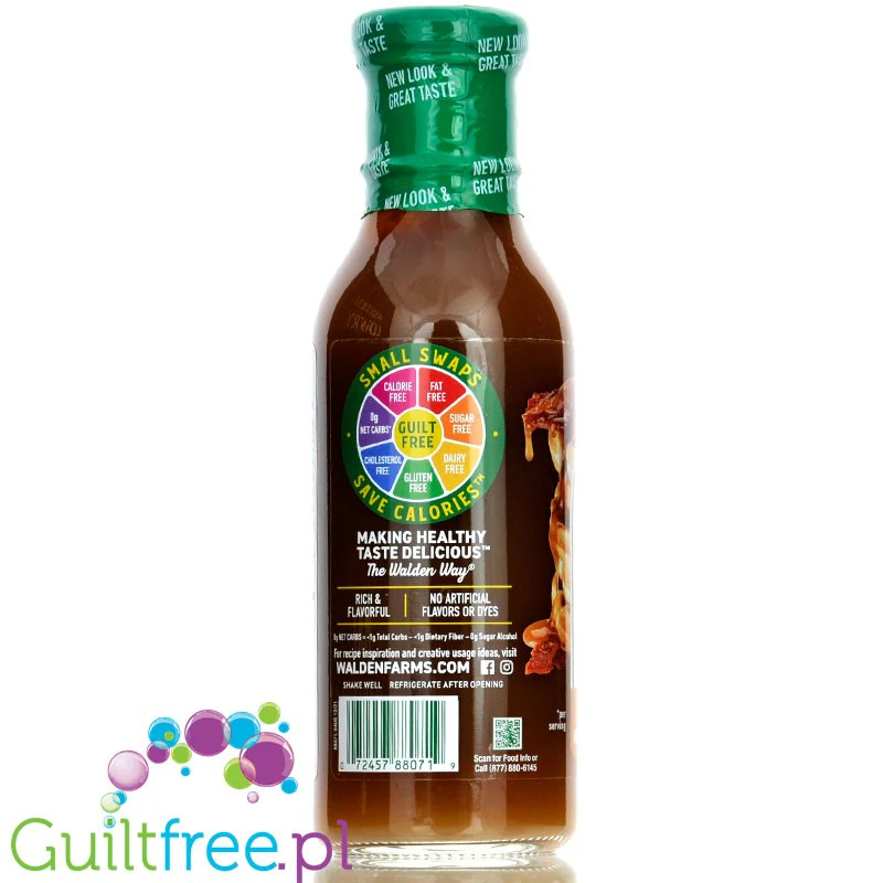 Walden Farms Maple Bac'n USA - syrop klonowo-bekonowy zero kcal bez sukralozy - Image 2