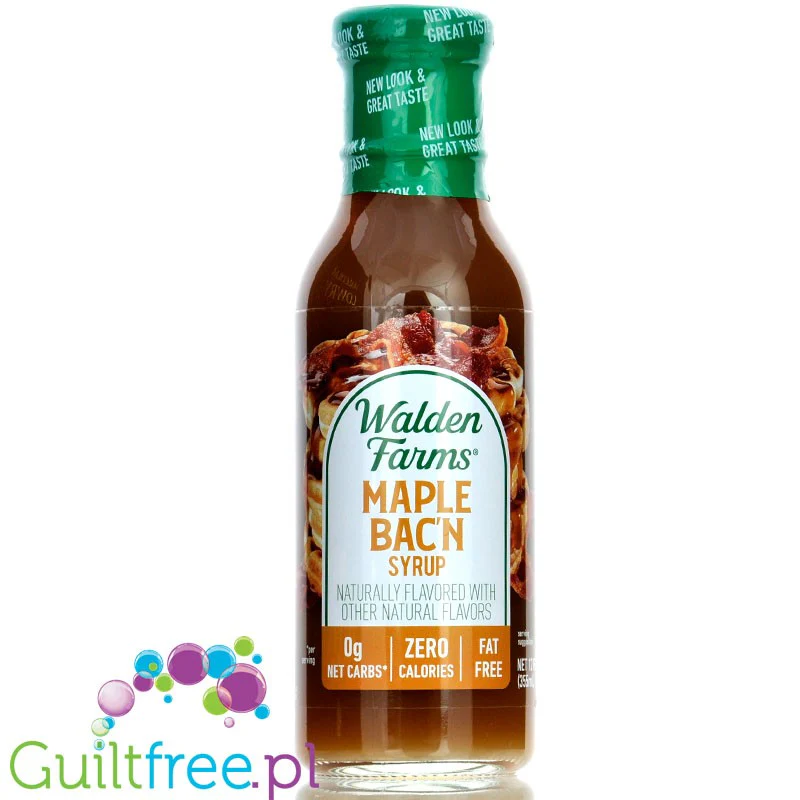 Walden Farms Maple Bac'n USA - syrop klonowo-bekonowy zero kcal bez sukralozy - Image 4