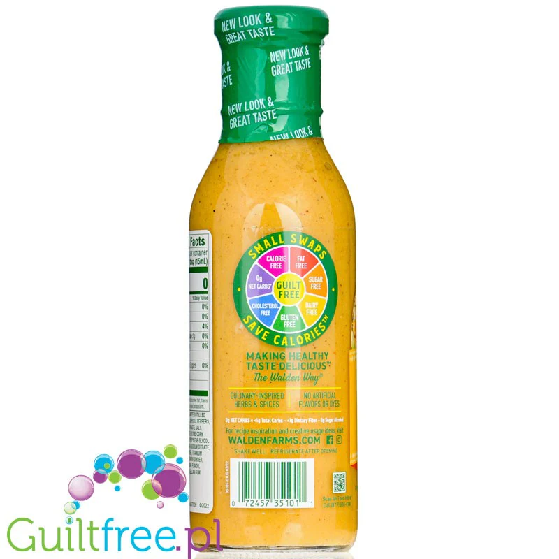 Walden Farms Street Taco Sauce Creamy Chipotle USA - pikantny dressing sałatkowy 0kcal z erytrolem - Image 2
