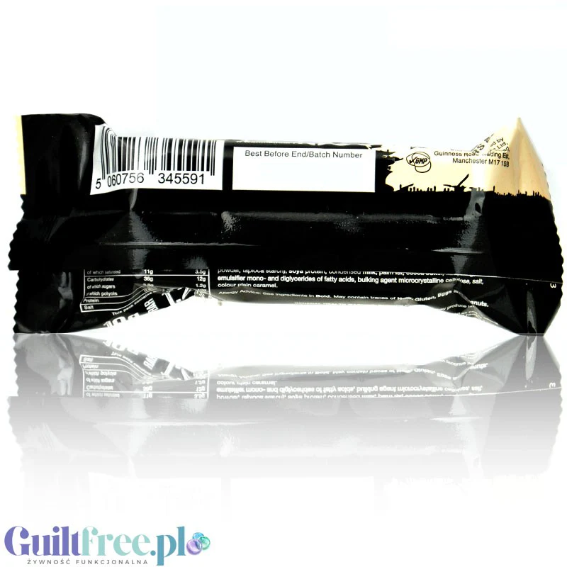 Warrior Crunch Mini White Chocolate Blondie - batonik proteinowy 10g białka & 120kcal, Karmelizowana Biała Czekolada & Karmel - Image 2