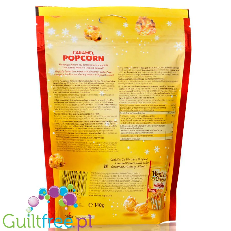 Werther's Original Caramel Popcorn Classic (CHEAT MEAL) - karmelizowany popcorn - Image 2