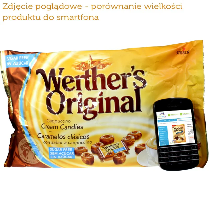 Werther's Original XXL 1KG - Karmelki Bez Cukru Karmel & Kawa - Image 2